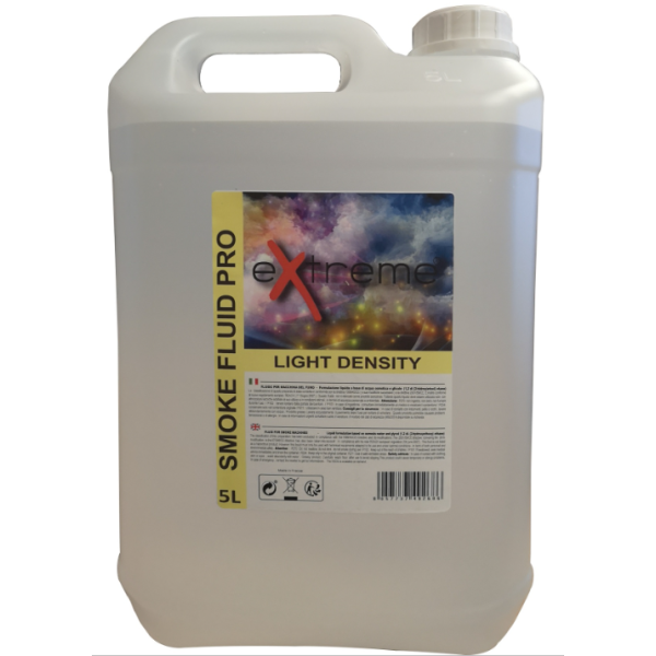 Extreme  SMOKE PRO LIQUIDO PER MACCHINA DEL FUMO  TANICA DA 5 KG - LIGHT DENSITY