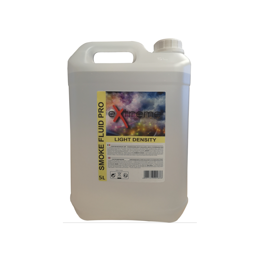 Extreme SMOKE PRO LIQUIDO PER MACCHINA DEL FUMO TANICA DA 5 KG - LIGHT DENSITY