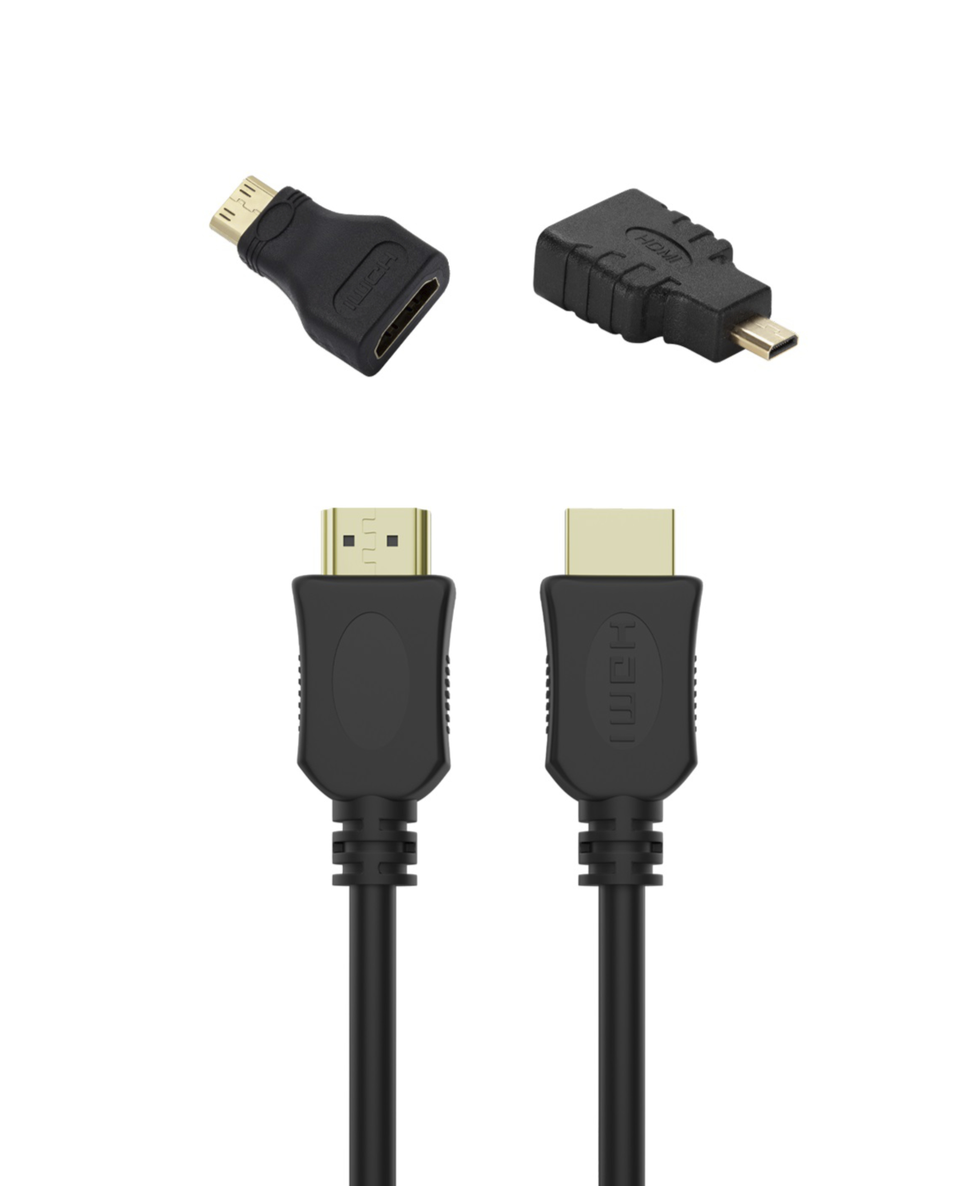 Unico Cavo HDMI con adattatore mini HDMI