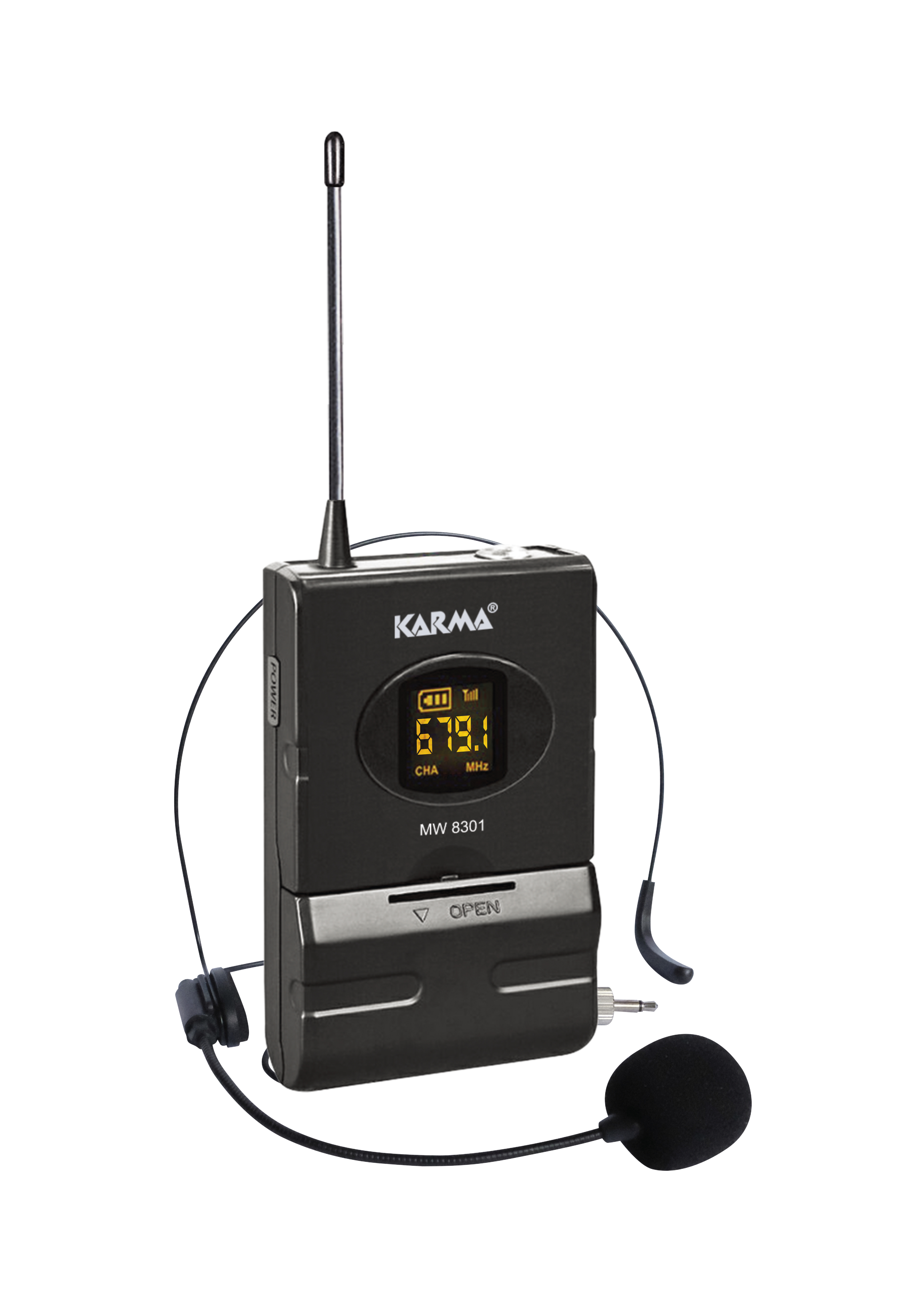 KARMA Trasmettitore bodypack per serie SET 8300