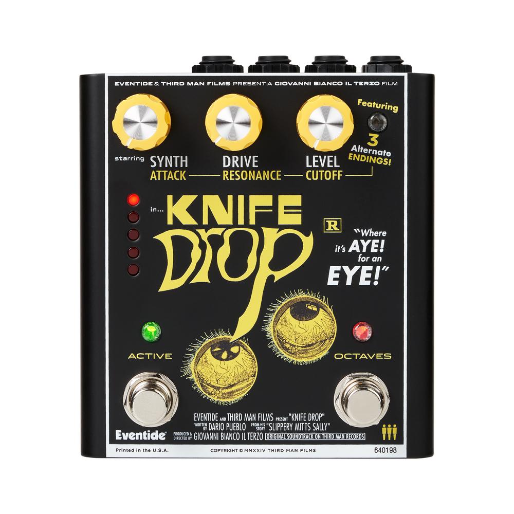 Eventide KNIFE DROP - FUZZ OCTAVE SYNTH MONOFONICO - Jack White Signature