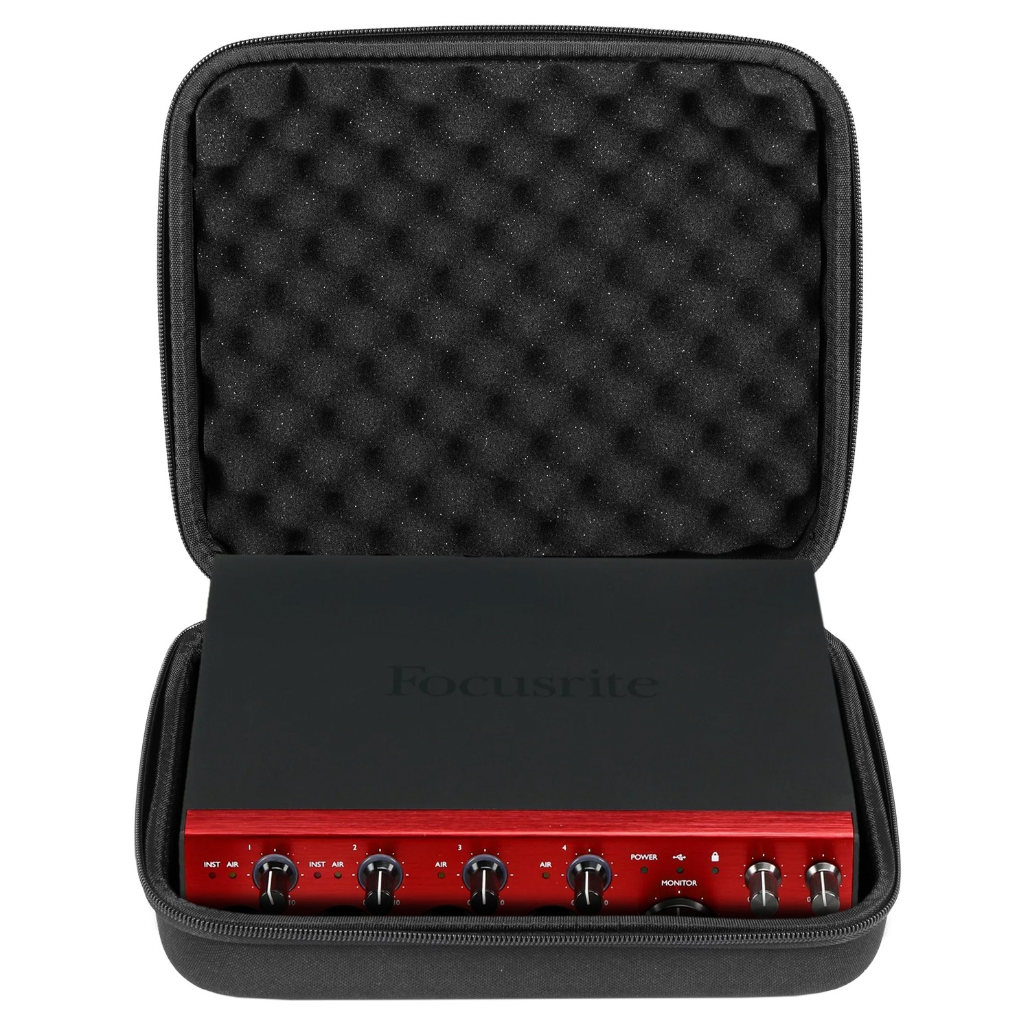 UDG U8507BL - CREATOR FOCUSRITE SCARLETT 2I2/4I4+4PRE/2PRE HARDCASE BLACK