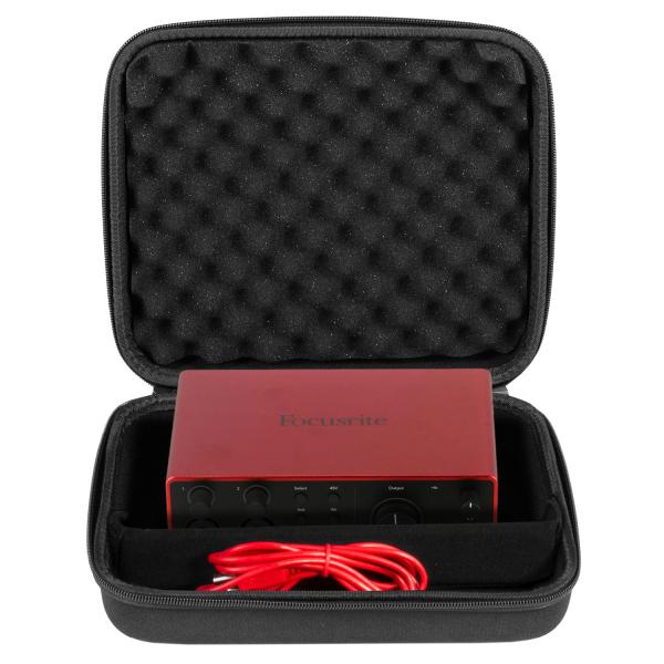 UDG U8507BL - CREATOR FOCUSRITE SCARLETT 2I2/4I4+4PRE/2PRE HARDCASE BLACK