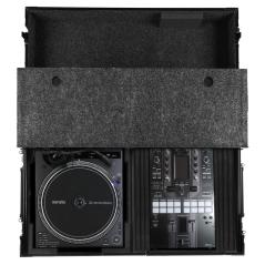 UDG U91100BL - ULTIMATE FLIGHT CASE SINGLE TURNTABLE BATTLE/PLX-CRSS12+10"/12" MIXER PLUS
