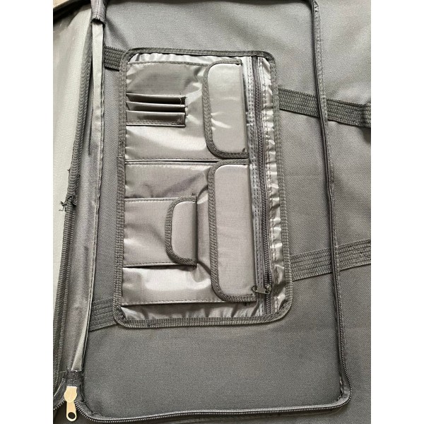 Luke & Daniel KCP45 - custodia rigida trolley per tastiera - 113 x 50 cm