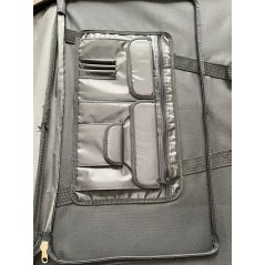 Luke & Daniel KCP45 - custodia rigida trolley per tastiera - 113 x 50 cm