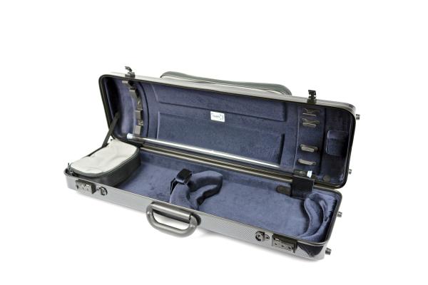 BAM ITALIA BAM 2011XLC CUSTODIA "HIGHTECH" OBLONG PER VIOLINO CON POCKET - BLACK CARBON