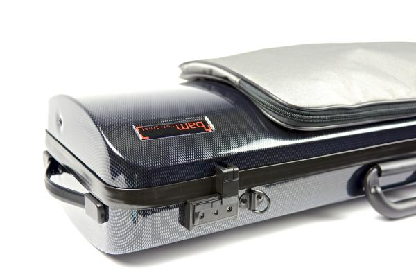 BAM ITALIA BAM 2011XLC CUSTODIA "HIGHTECH" OBLONG PER VIOLINO CON POCKET - BLACK CARBON
