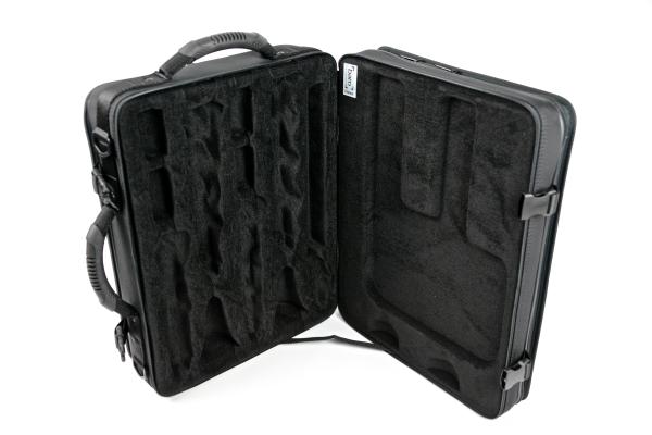 BAM ITALIA BAM 3028SN CUSTODIA "TREKKING" PER 2 CLARINETTI (SIB LA) - BLACK