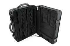 BAM ITALIA BAM 3028SN CUSTODIA "TREKKING" PER 2 CLARINETTI (SIB LA) - BLACK