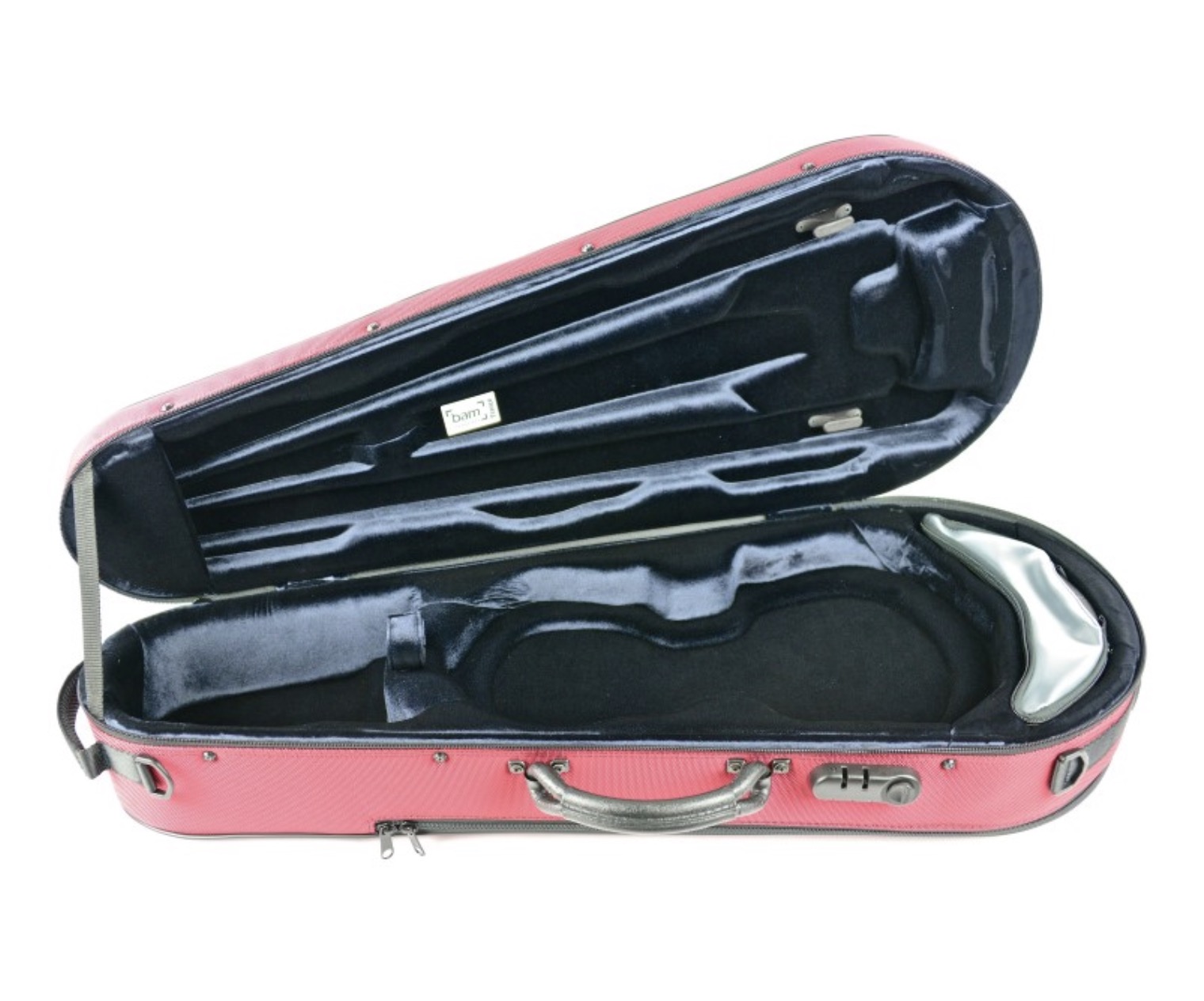 BAM ITALIA BAM 5101SH CUSTODIA "STYLUS" CONTOURED PER VIOLA 41,5 CM - RED