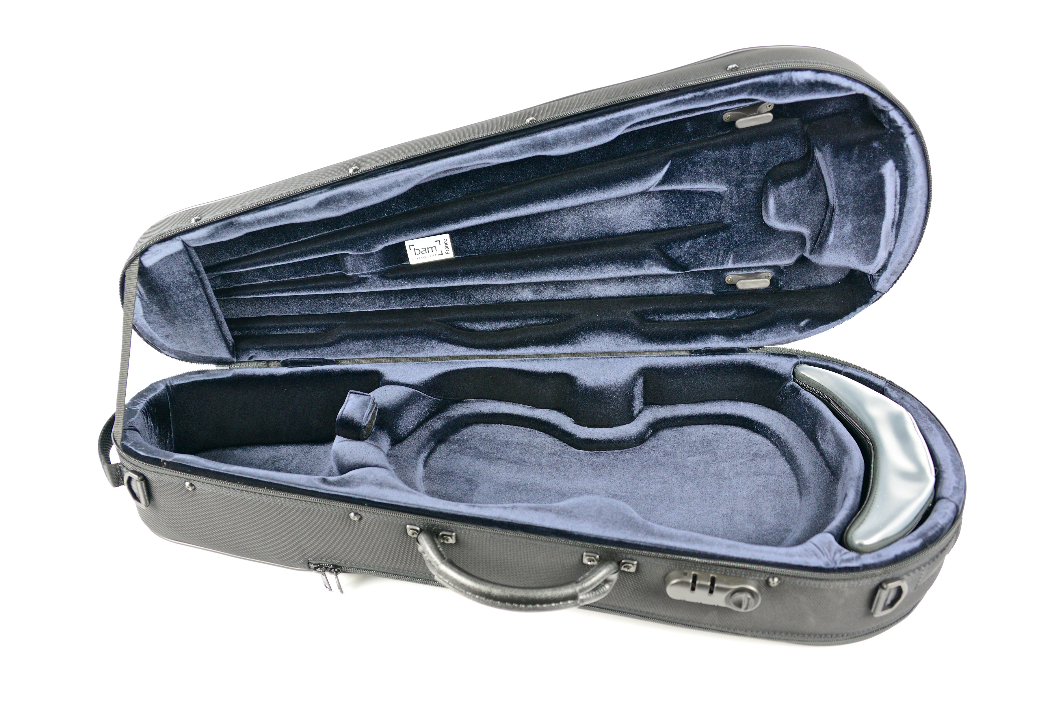BAM ITALIA BAM 5101SN CUSTODIA "STYLUS" CONTOURED PER VIOLA 41,5 CM - BLACK