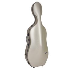 BAM ITALIA SUP1005XLCN CUSTODIA HIGHTECH SUPREME IN POLICARBONATO PER VIOLONCELLO - CHAMPAGNE - BLACK