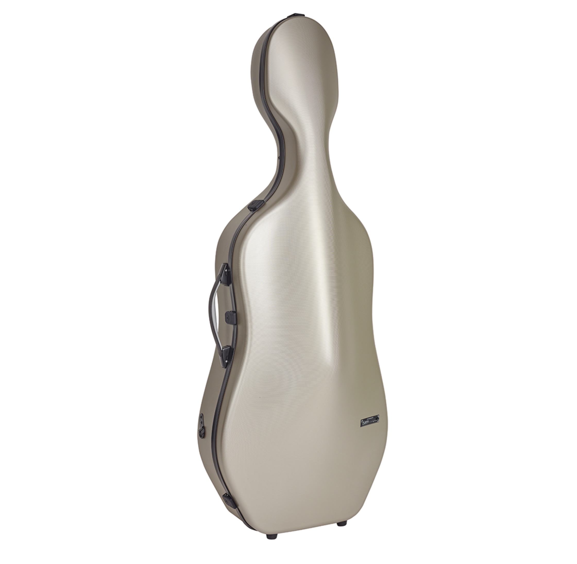 BAM ITALIA SUP1005XLCN CUSTODIA HIGHTECH SUPREME IN POLICARBONATO PER VIOLONCELLO - CHAMPAGNE - BLACK