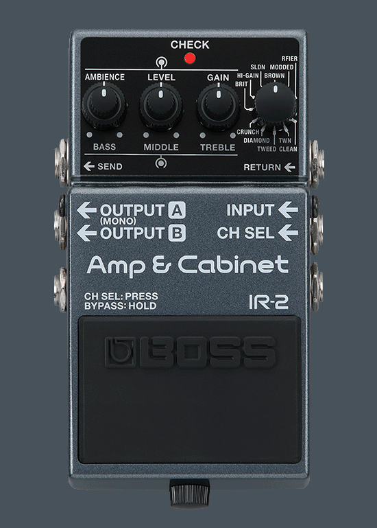 Boss Ir-2 Amp IR Cabinet - Emulatore di amplificatori e cabinet