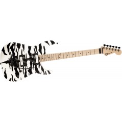 CHARVEL Pro-Mod DK22 HH FR M Satchel Signature Satin White Bengal - CHITARRA ELETTRICA SATIN WHITE BENGAL