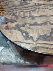 GUILD ITALIA OM-260CE DELUXE BURL EB EDGE BURST