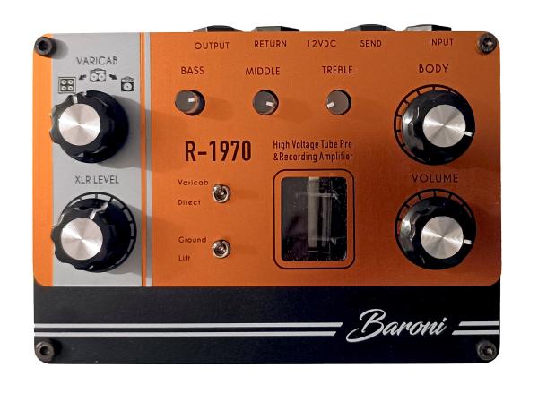 Foxgear BARONI R-1970 - Preamp valvolare per chitarra