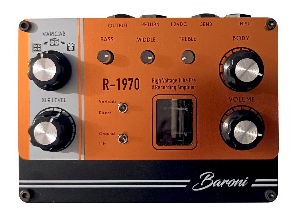 Foxgear BARONI R-1970 - Preamp valvolare per chitarra