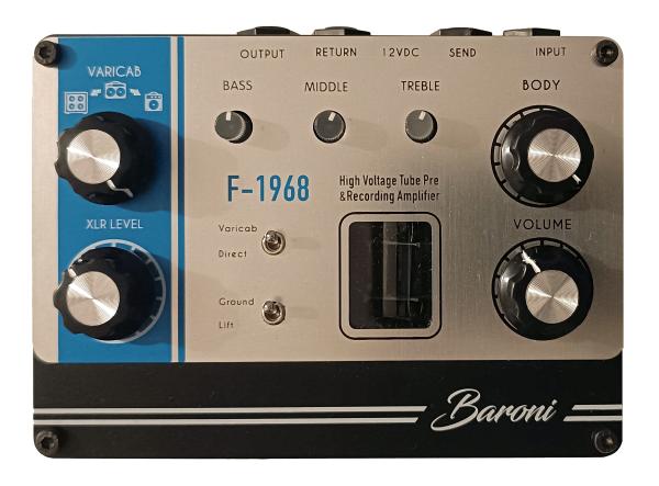 Foxgear BARONI F-1968 - Preamp valvolare per chitarra