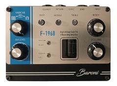 Foxgear BARONI F-1968 - Preamp valvolare per chitarra