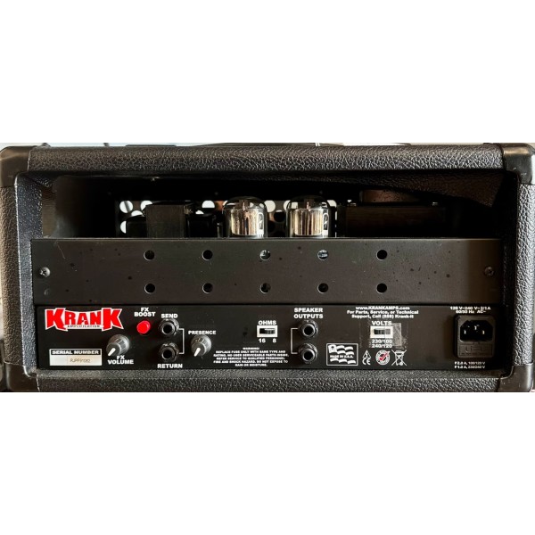 Krank Rev Jr 50W - testata valvole per chitarra