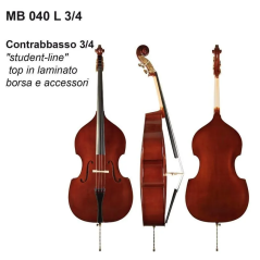 DAM MB040L34 Contrabbasso 3/4 da studio + BORSA