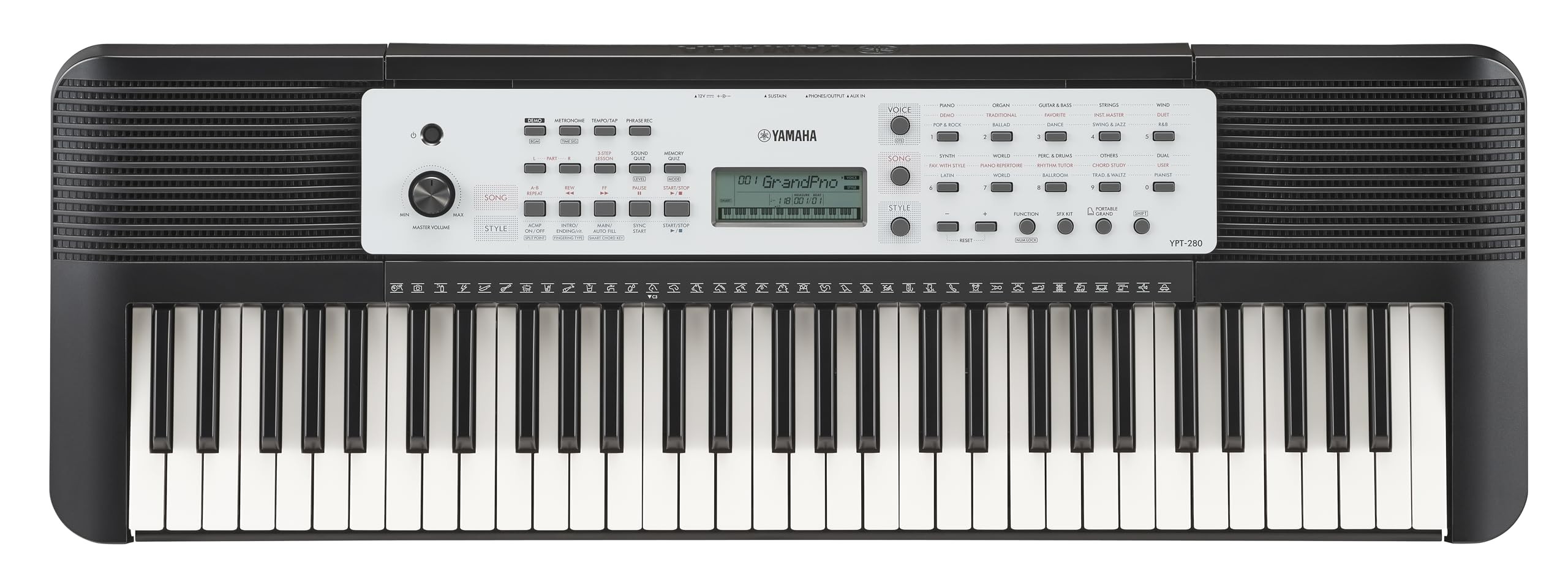 YAMAHA YPT-280 Tastiera digitale 61 tasti