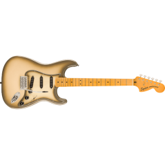 Stratocaster FSR Classic Vibe™ '70s, Tastiera in Acero, Parti in Plastica Nera, Antigua