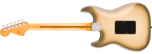 Stratocaster FSR Classic Vibe™ '70s, Tastiera in Acero, Parti in Plastica Nera, Antigua