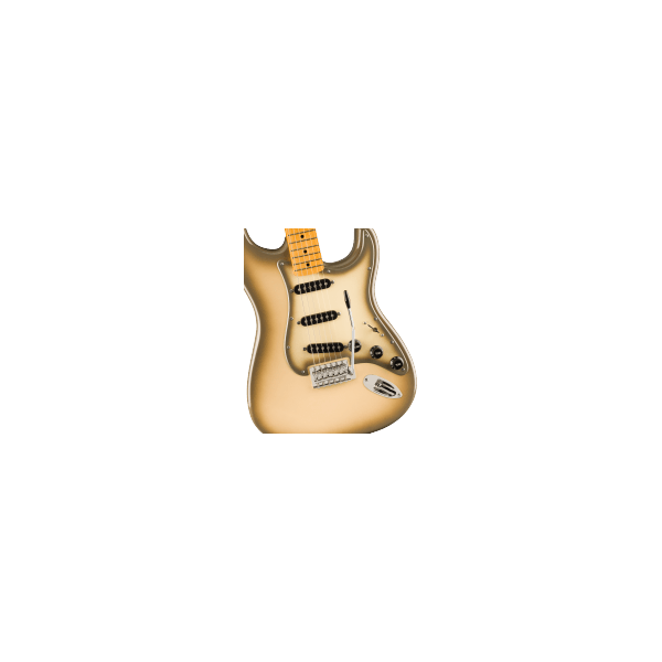 Stratocaster FSR Classic Vibe™ '70s, Tastiera in Acero, Parti in Plastica Nera, Antigua