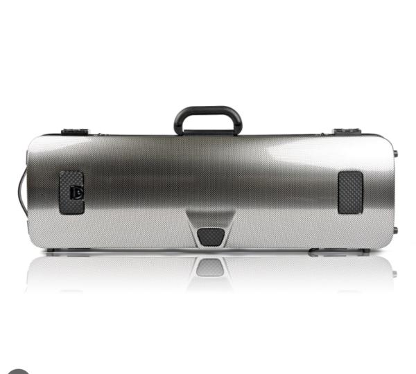 BAM ITALIA 2001XLSC CUSTODIA HIGHTECH OBLONG PER VIOLINO - SILVER CARBON