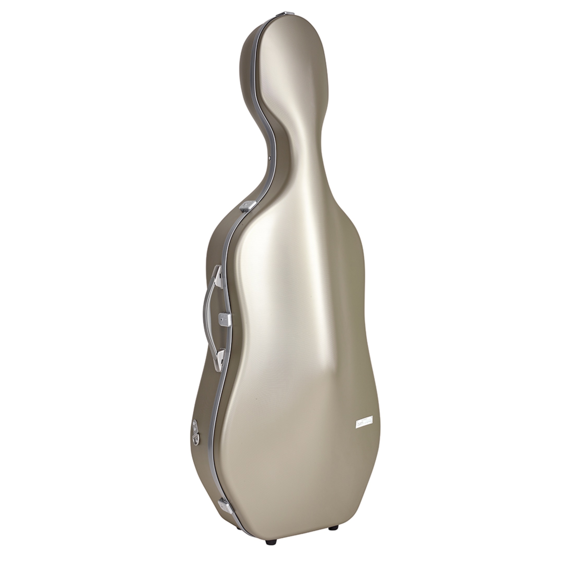 BAM ITALIA SUP1005XLCS CUSTODIA HIGHTECH SUPREME IN POLICARBONATO PER VIOLONCELLO - CHAMPAGNE - SILVER