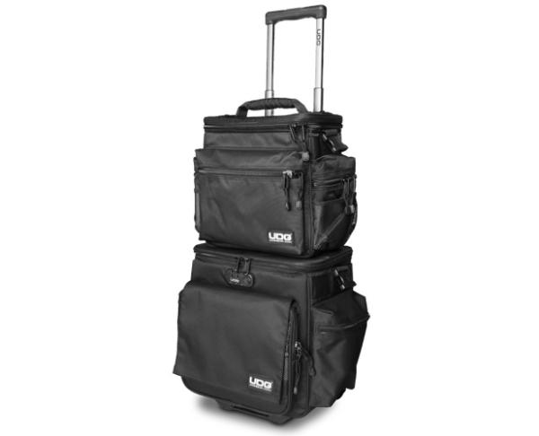 UDG U9679BL/OR - ULTIMATE SLINGBAG TROLLEY SET DELUXE BLACK, ORANGE INSIDE
