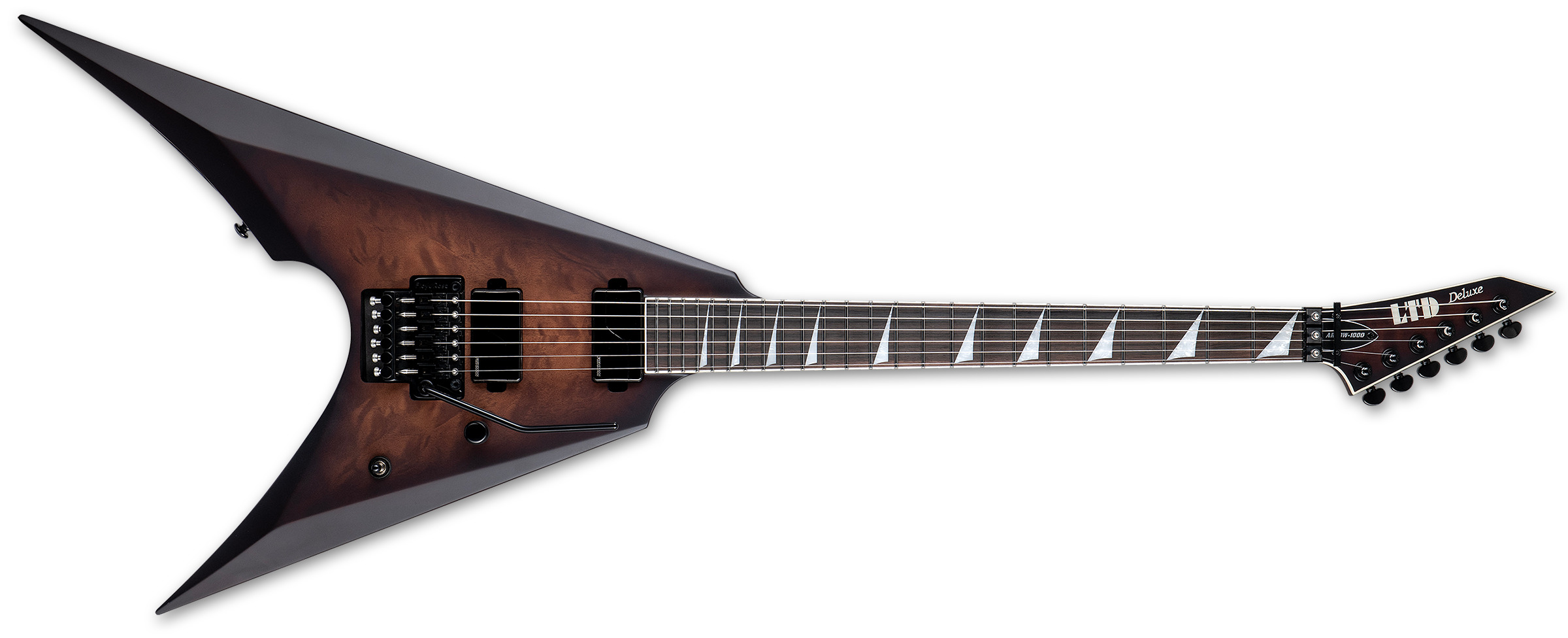 LTD ARROW QM - Dark Brown Sunburst Satin