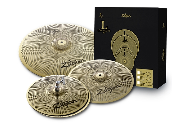 LV348-Low Volume L80 Cymbal Pack - 13,14,18