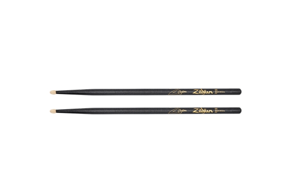 Z Custom LE Drumstick Collection 5A Black Chroma, Wood Tip