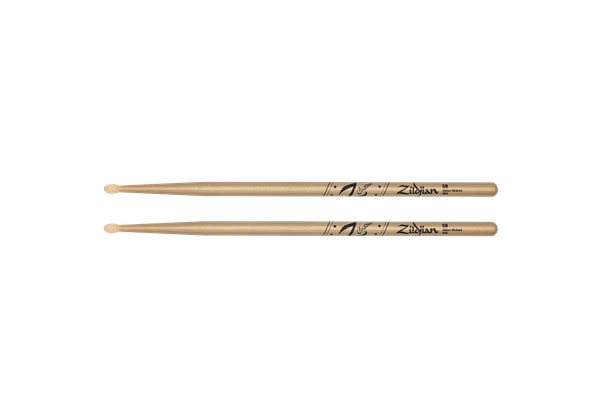 Z Custom LE Drumstick Collection 5B Gold Chroma, Wood Tip