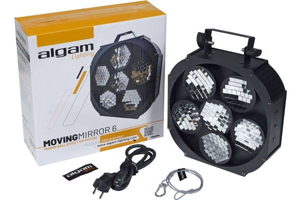 Algam Lighting MOVING-MIRROR-6 Effetto Palla Specchio Motorizzata