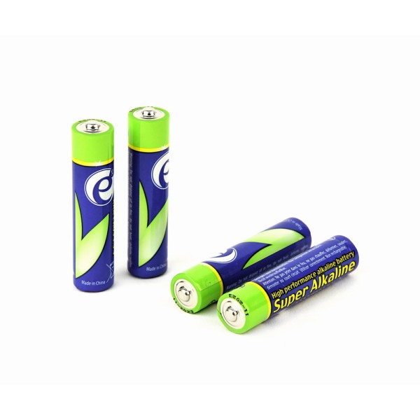 AAA - BATTERIE / PILE - ENERGENIE ALKALINE AAA BATTERIES, BATTERIE ALCALINE 1,5 VOLT SET 4-PACK