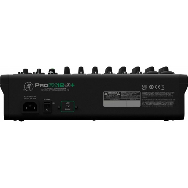 MACKIE PROFX12V3+ MIXER ANALOGICO A 12 CANALI CON EFFETTI USB E BLUETOOTH