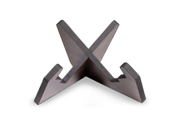 Gator Frameworks GFW-ELITEGTRXSTD-BRN - Stand da terra per chitarra/basso - Dark Walnut Brown