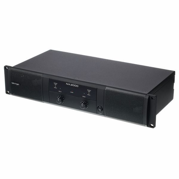 Behringer NX3000 FINALE DI POTENZA 3000 WATT 2 CANALI CON COMPENSAZIONE AUTOMATICA DELL’ IMPEDENZA