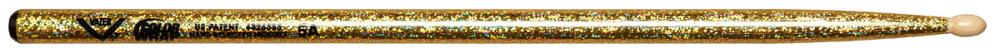 Vater VCG5AW Color Wrap Los Angeles 5A Gold Sparkle Wood - L: 16 40.64cm D: 0.570 1.45cm - American Hickory