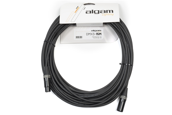 Algam Lighting DMX3-15M Cavo DMX 3 Poli 15 mt