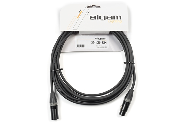 Algam Lighting DMX5-5M Cavo DMX 5 Poli 5 mt