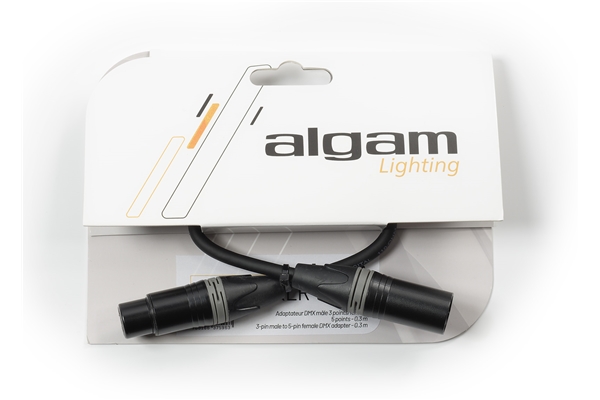 Algam Lighting ADAPT-XLR-M3F5 Adattatore DMX 3/5 Poli