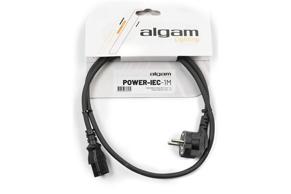 Algam Lighting POWER-IEC-1M Cavo Alimentazione CE/VDE