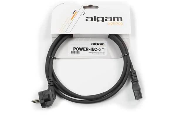 Algam Lighting POWER-IEC-2M Cavo Alimentazione CE/VDE