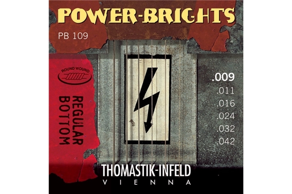 Thomastik Power-Brights PB109 set chitarra elettrica